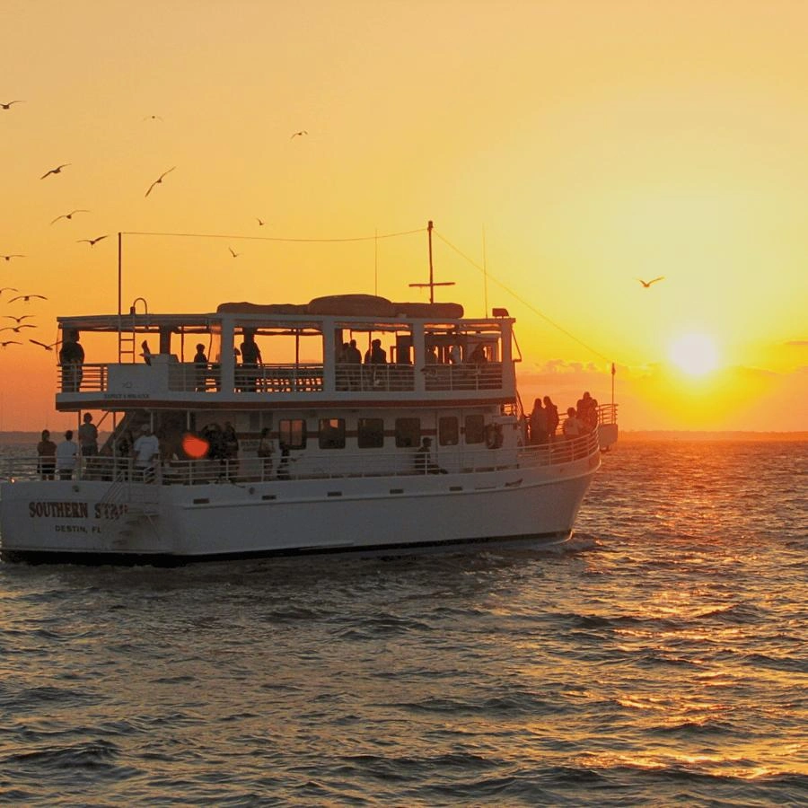 Sunset Cruise from Destin Harbor Romantic things to do in Destin