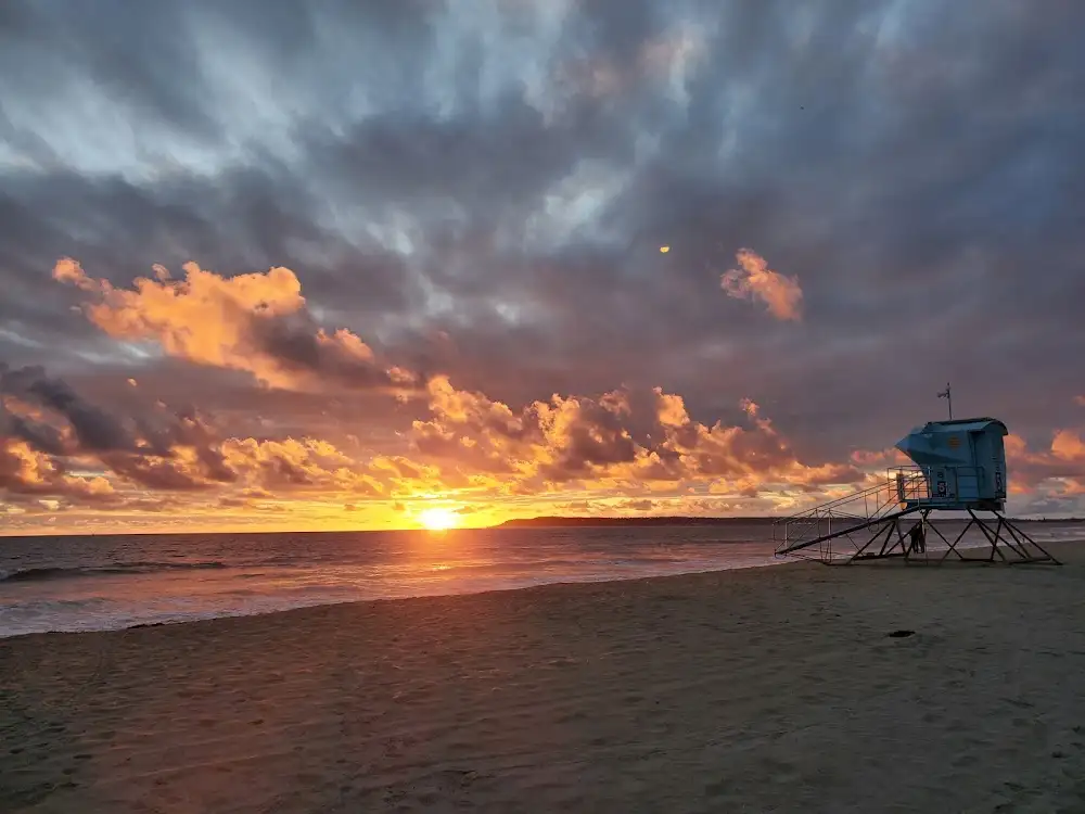Silver Strand State Beach Sunset